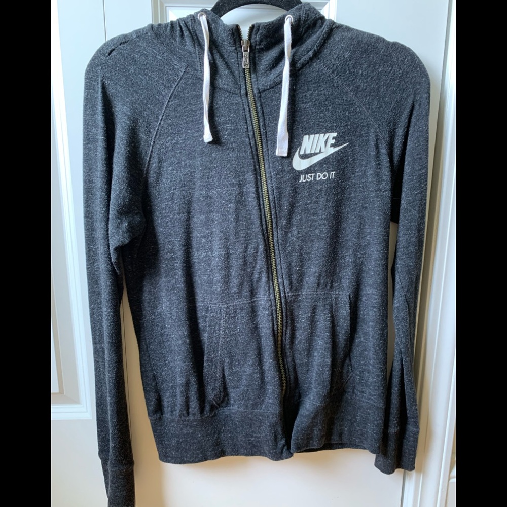 Dark grey Nike hoodie
